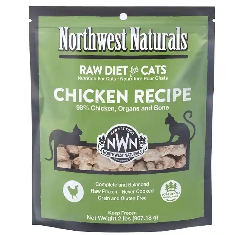Northwest Naturals Cat Frozen Chicken 2-lb