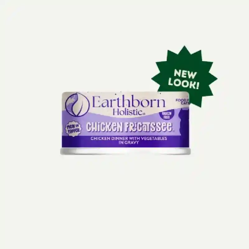 Earthborn Holistic - Chicken Fricatssee Dinner with Vegetables in Gravy - 5.5oz