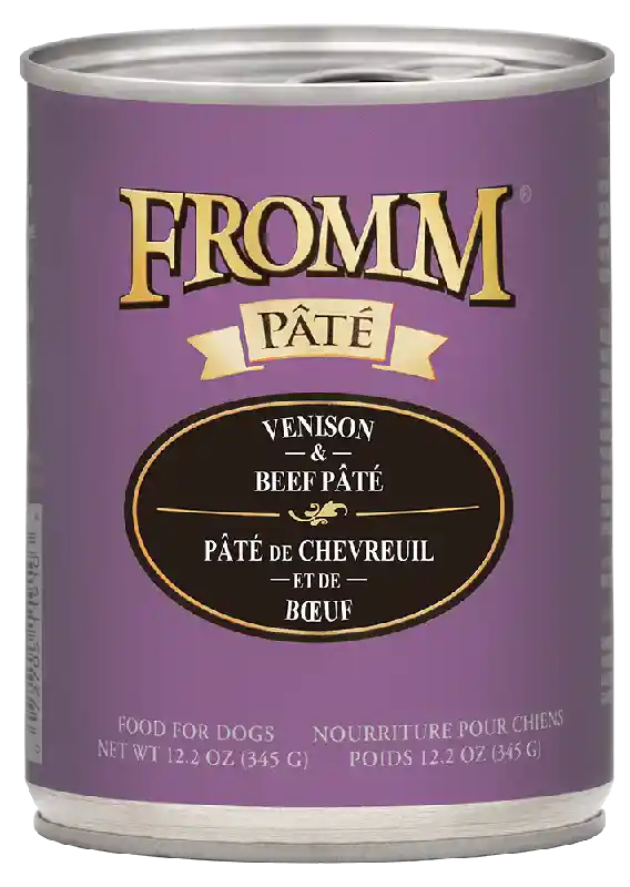 Fromm Venison & Beef Pate 12.2-oz Canned Dog Food