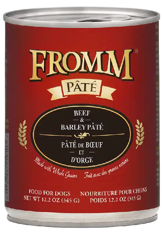 Fromm Beef & Barley Pate 12.2-oz Can