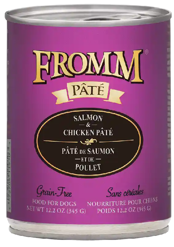 Fromm Salmon & Chicken Pate Can 12.2-oz.