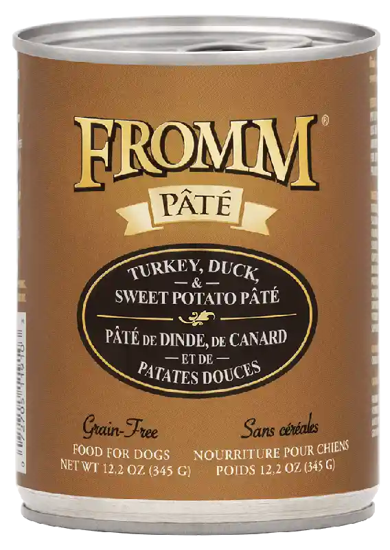 Fromm Turkey, Duck, & Sweet Potato Pate Can 12.2-oz