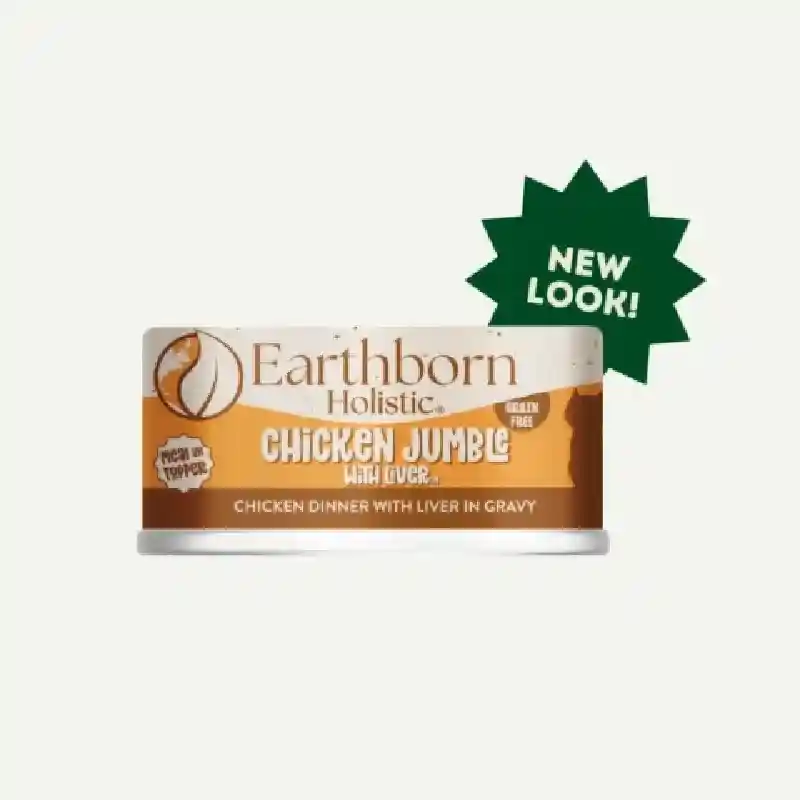Earthborn Holistic - Chicken Jumble with Liver In Gravy - 5.5-oz