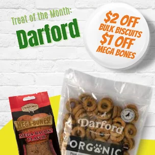 $2 OFF Darford 1lb.…