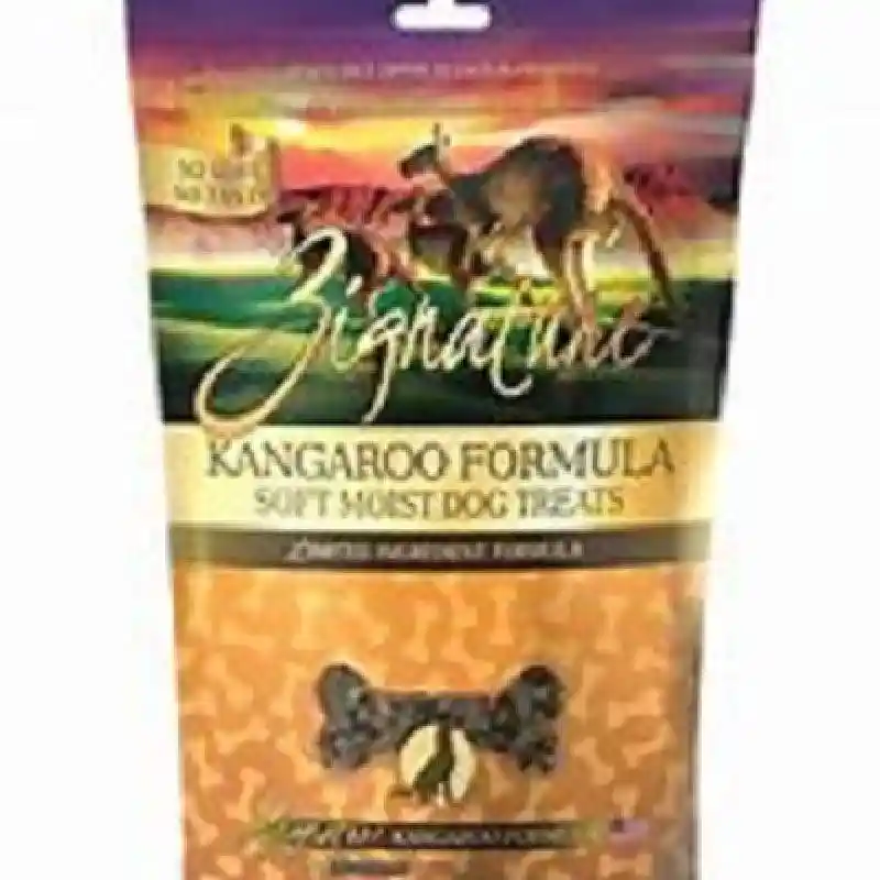 Zignature Kangaroo Soft Treats 4-oz bag
