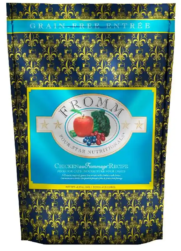 Fromm Chicken Au Frommage 4-lb Dry Cat Food