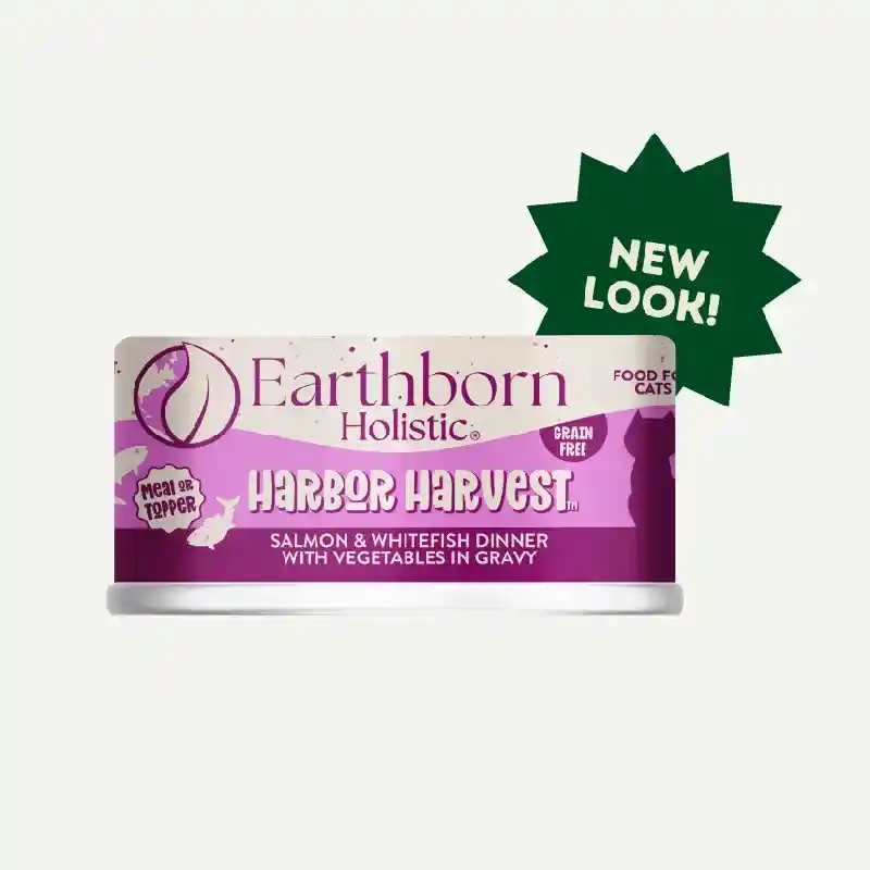 Earthborn Harbor -  Harvest Salmon and Whitefish Dinner with Vegetables in Gravy (5.5oz)