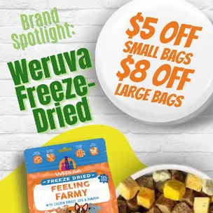 $5 OFF Weruva Freez…